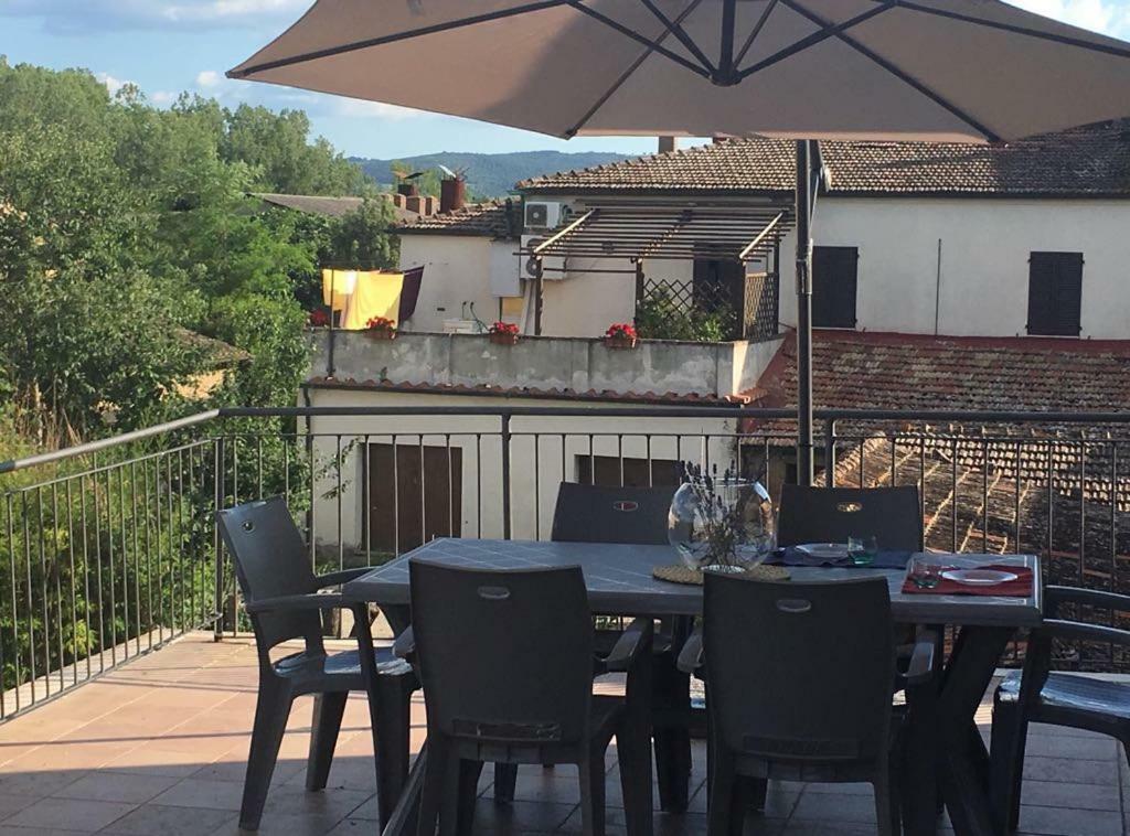 Ferienwohnung Il Giuggiolo Montalcino Exterior foto